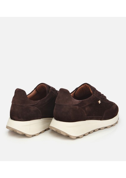 01AYH315410A480 KADIN Süet Deri Kahverengi Bağcık Detaylı Yüksek Tabanlı Spor Ayakkabı fırsatları