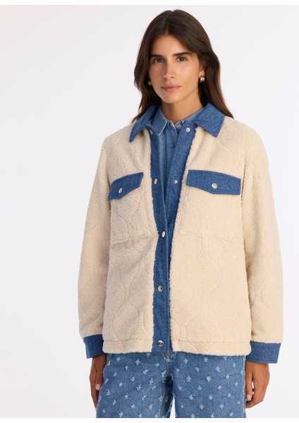 Regular Gömlek Yaka Uzun Kol Mont