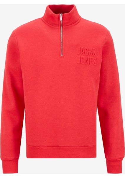 Dik Yaka Kırmızı Erkek Sweatshırt 12299799 Jornewove Sweat Smu indirimleri