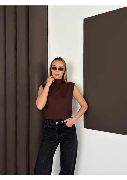 Kadın Sıfır Kol Boğazlı Body 2'li Set modelleri