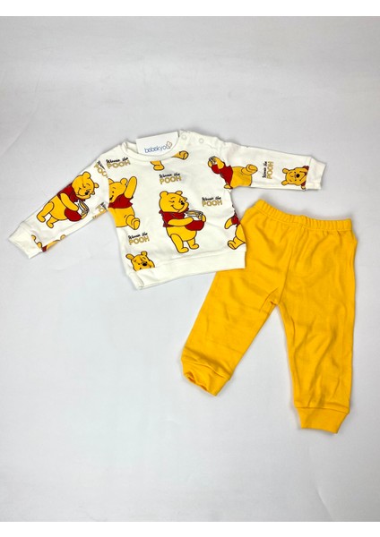 Ayı Winniee Baskılı Bebek Takım