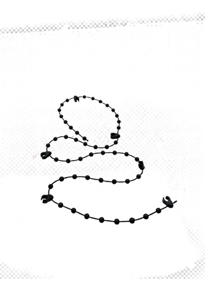 Kumaş Dikey Perde 89 mm Etek Zinciri Siyah modelleri