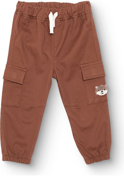 Erkek Bebek Woodland 2 Pantolon Gabardin Lastikli Paça