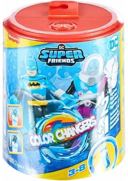 HMX60 Imaginext® Dc Super Friends™color Changers Temel Figür Seti