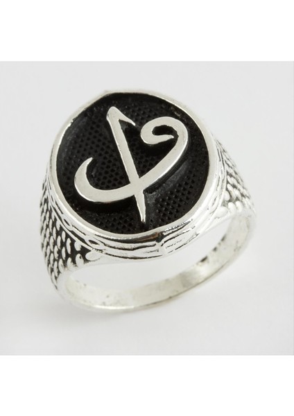 Elif Vav Metal Erkek Yüzük