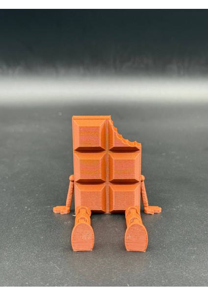 Isırılmış Çikolata 1 Adet Biblo Obje - Kahve Köşesi