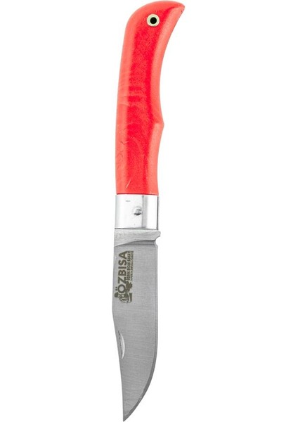 Katlanır Cep Çakısı - Özbısa - El Yapımı - No:1 - Kırmızı fiyatları