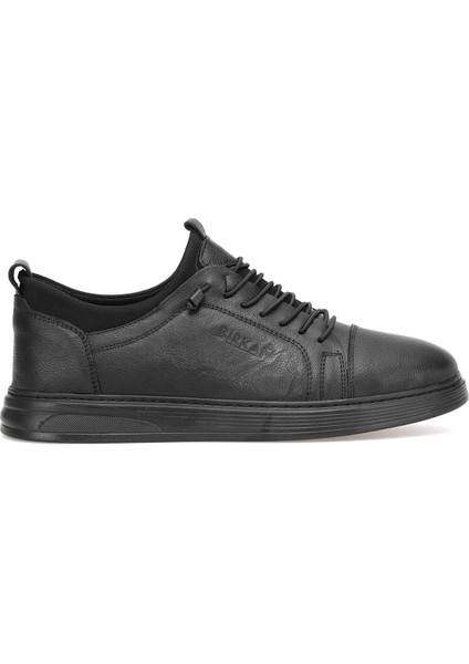 Elit SLBBR2008 Erkek Hakiki Deri Casual Ayakkabı Siyah