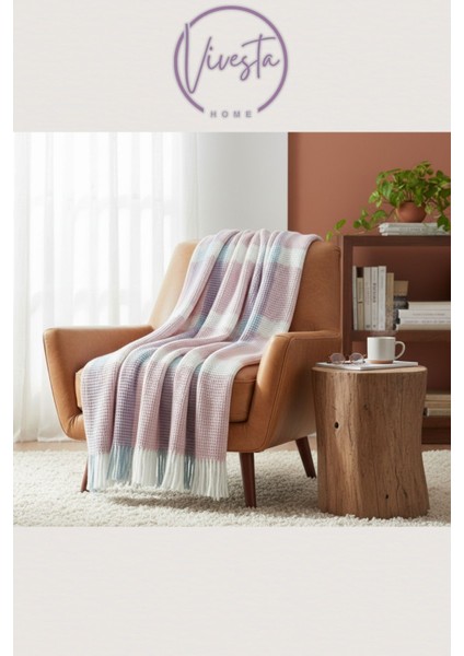 Scotch Battaniye 180×220 cm – Lüks, Yumuşacık ve Sıcak Tutucu Konfor Battaniyesi