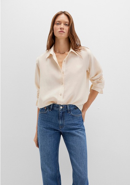 Bej Tencel Tm Liyosel Gömlek 1211373-70005 modelleri