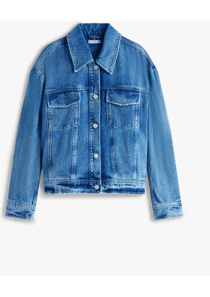 Dnm Lana Casual Jacket Kadın Mavi Mont - WW0WW46485 indirimleri