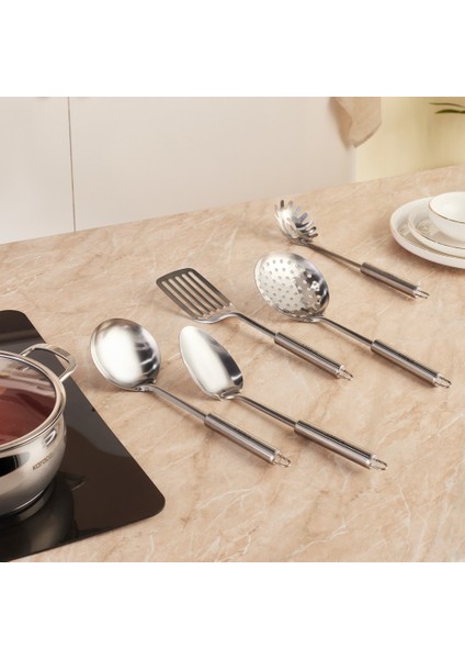 Karıştır-Pişir-Sakla 18 Parça Servis Gereçli Çelik Tencere Seti fiyatları