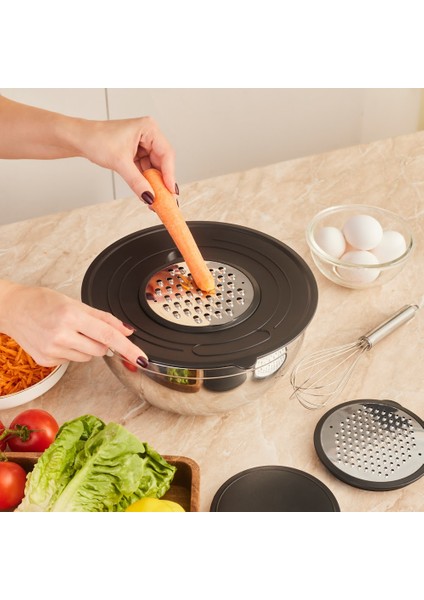 Karıştır-Pişir-Sakla 18 Parça Servis Gereçli Çelik Tencere Seti modelleri