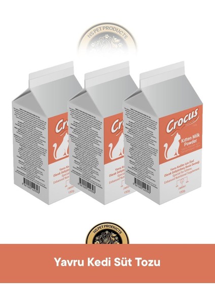 Yavru Kedi Süt Tozu 3X150GR fiyatları
