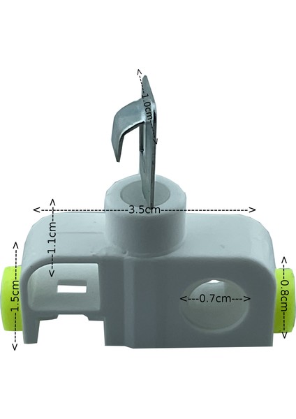 Dikey Perde Metal Uçlu Vagon