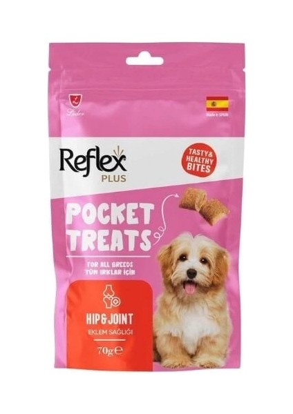 Reflex Plus Pocket Treats Eklem Sağlığı Için Köpek Ödül Maması 70 gr 1 Adet