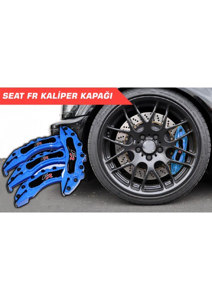 Mavi Fr 4'lü Kaliper Seti Yapıştırma Logolu fırsatları