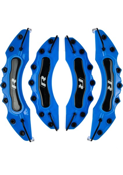 Mavi R 4'lü Kaliper Seti Yapıştırma Logolu