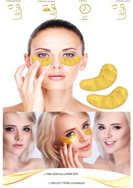Altın Maske ( Göz Altı Için ) Bio-Collagen 3 Adet Göz Altı Maskesi fiyatları