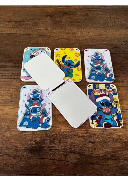 Kız Çocuk 1 Adet Stiç Ayna Stitch Ayna Stich K2Y Kpop Kore Cep Aynası fiyatları