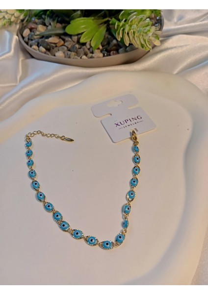 Nazar Boncuğu Detaylı Vip Xuping Jewelry Bileklik