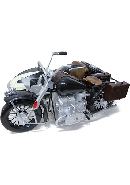 Dekoratif Metal Motosiklet Sepetli modelleri