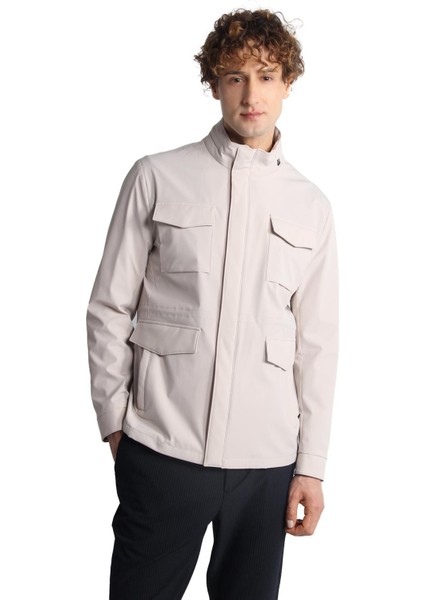 Erkek Bej Baharlık Mont