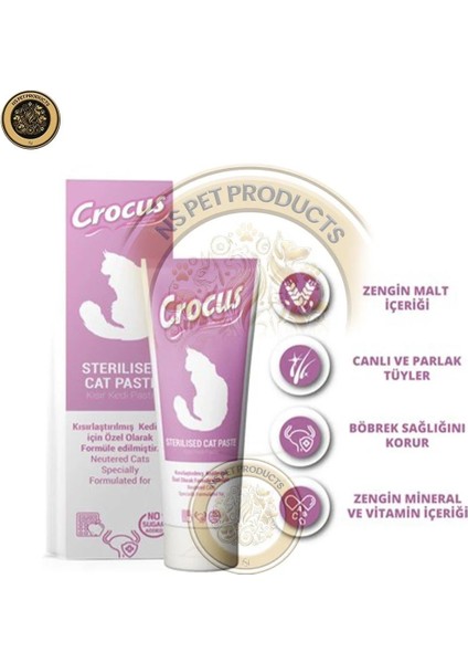 Kedi Sterilised Malt Macunu 3X100 Gram modelleri