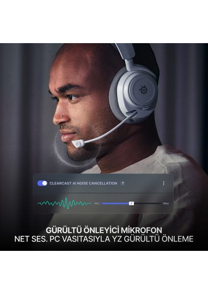 Arctis Nova 7 Gen 2 Wireless Oyun Kulaklığı - Siyah