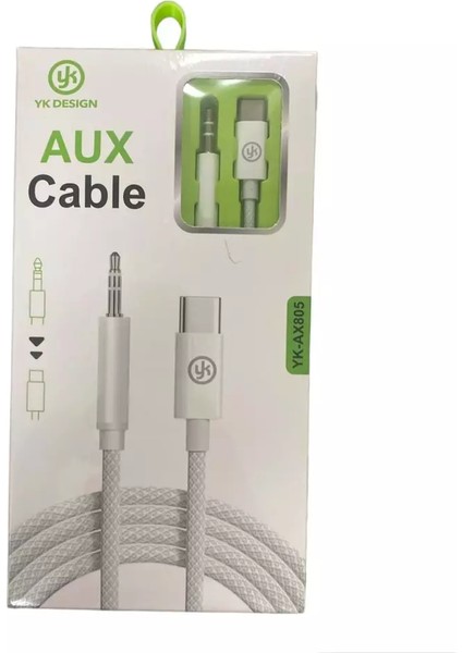 Aux Kablo Type-C (YK-AX805)