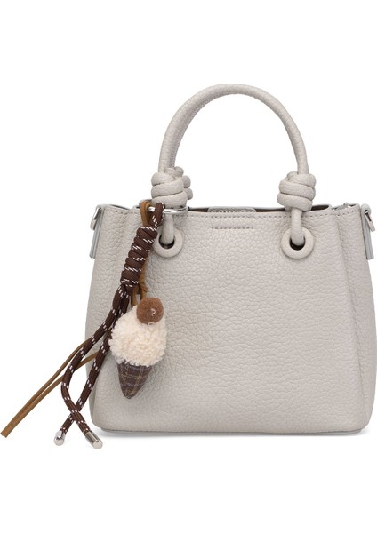 25YG613 Kadın Premium Omuz Çantası Gri