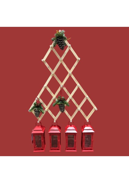 Duvar Dekorasyonu Yılbaşı Çam 1 Adet