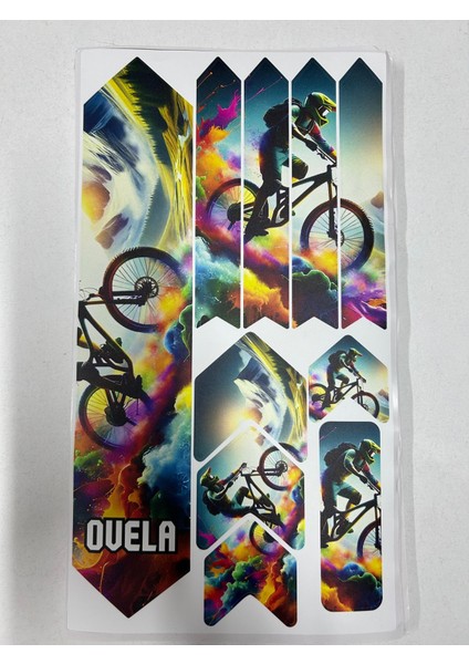 Kadro Sticker Seti Dağ Bisiklet