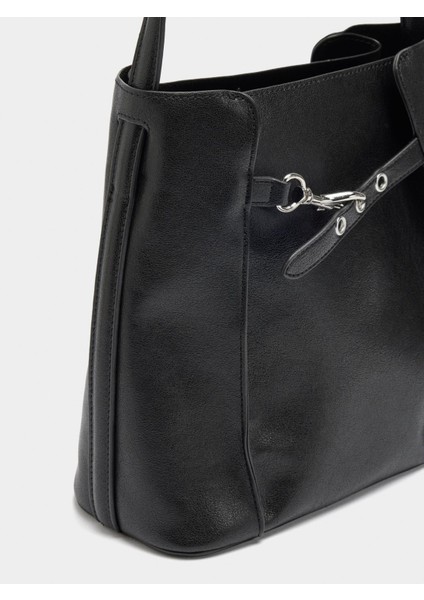 Yan Katlamalı Bucket Çanta fiyatları