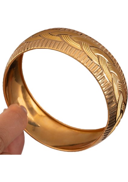 35 Gram (Gr) 40MM Örgü Model Mega Bilezik 22 Ayar Yatırımlık Işçiliksiz fırsatları