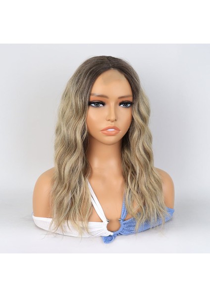 Kumral / Balköpüğü Ombre ve Röfleli Küt Tül Peruk fiyatları