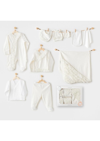 AC25311 Newborn Chic Girl 10LU Hastane Çıkışı Ekru