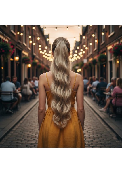 Tokalı Dalgalı At Kuyruğu / Balköpüğü Platin Röfleli