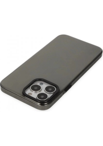 iPhone 13 Pro Max Kılıf Anka Pc Sert Metal Kapak - Siyah (K95) modelleri