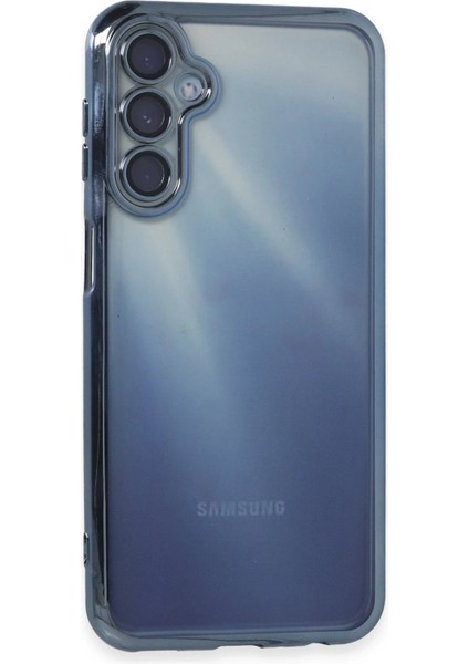 Samsung Galaxy A15 4g Kılıf Lensli Silikon - Açık Mavi - MRS5291-3196