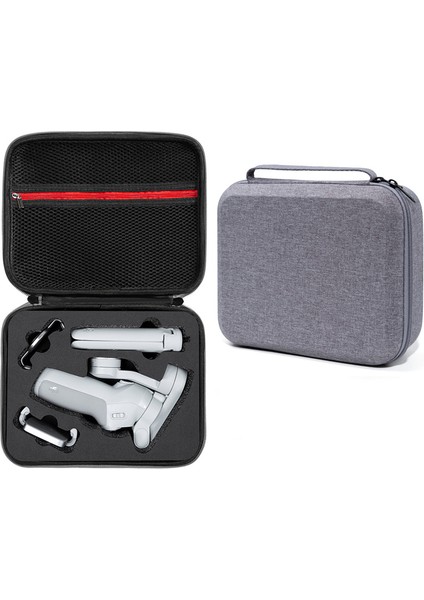 Djı Osmo Mobile Se Darbeye Dalı Taşıma Çantası Taşınabilir Saklama Kutusu Saplı - Gri (Yurt Dışından)