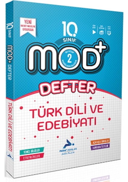 Paraf Yayınları 10. Sınıf Türk Dili ve Edebiyatı Mod Defter