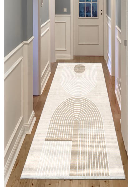 Pamuk Dokuma Taban Kaymaz Yıkanabilir Modern Yolluk Salon Yolluğu Mutfak Yolluğu Koridor Yolluğu Antre Halıları