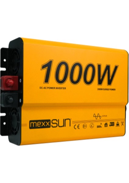 12 Volt 1000 Watt Tam Sinüs Inverter - Invertör fiyatları