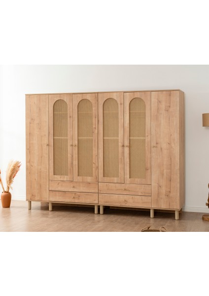 Bohem Hazeran Gardırop 6 Kapaklı fiyatları