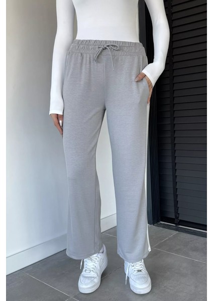 Kadın Bel Lastikli Yan Şeritli Eşofman Altı P-00018983 fiyatları