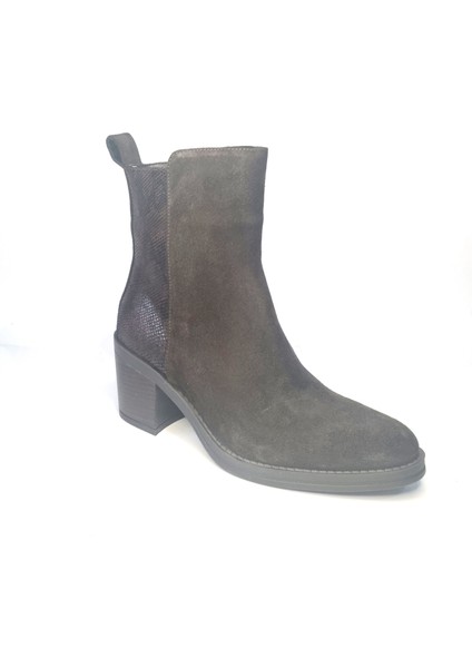 Kadın Hakiki Deri 7.5 cm Topuklu El Yapımı Günlük Şık Bot indirimleri