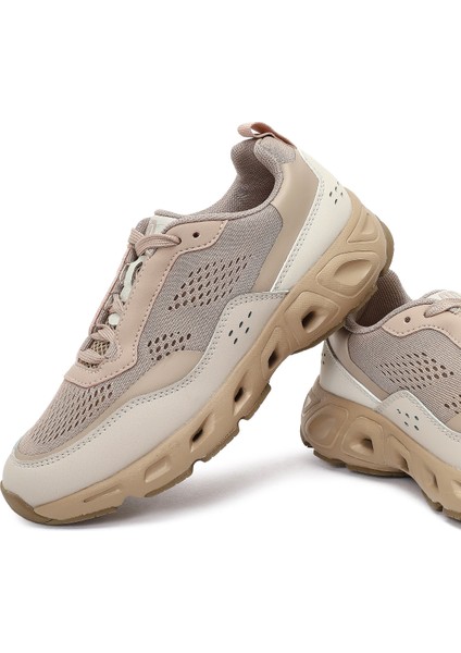 Studio Kadın Bej Bağcıklı Kalın Tabanlı Sneaker 25AFD43526F
