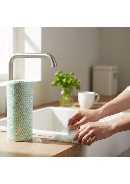 Softtex 33 Yaprak Kopar Kullan Rulo Hassas Temizlik Bezi 27X30CM fırsatları