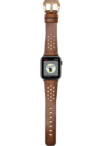 Apple Watch Uyumlu Deri Kordon Vigo 42-44-45MM RST2EF modelleri